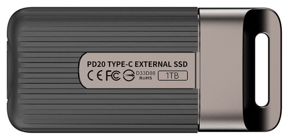 SSD EXT TEAMGROUP TEAM PD20 1TB PORTABLE USB3.2 USB-C - detalle