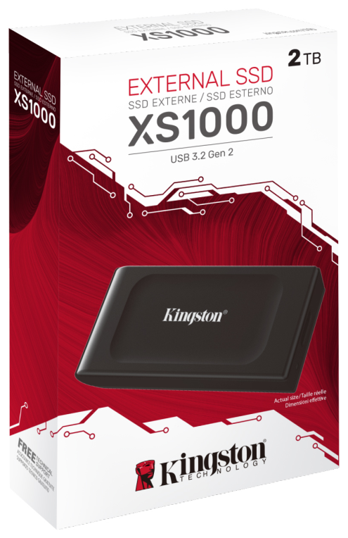 SSD EXTERNO KINGSTON 2TB XS1000 - detalle