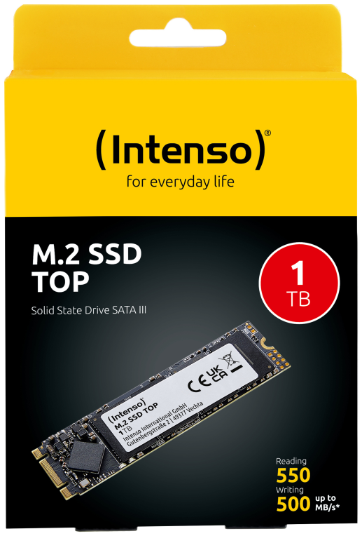 SSD INTENSO 1TB TOP M.2 SATA3 - detalle