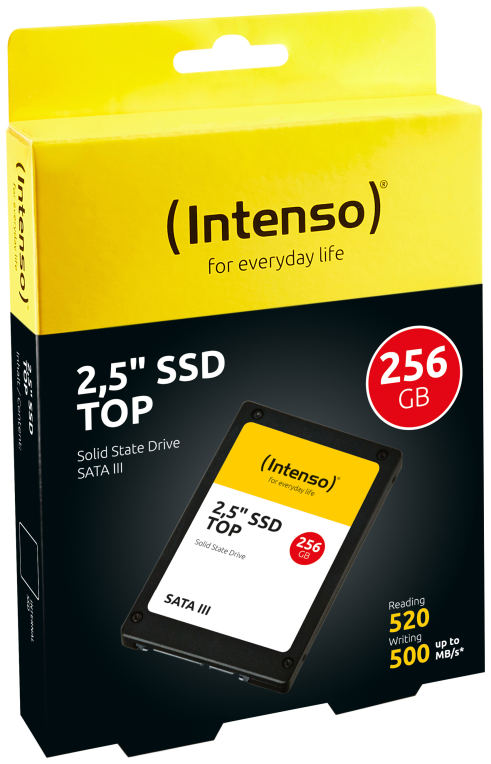 SSD INTENSO 256G TOP PERFORMANCEB SATA3 - detalle