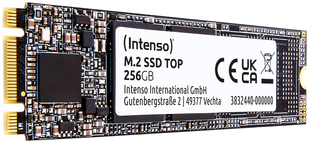 SSD INTENSO 256GB TOP M.2 SATA3 - detalle