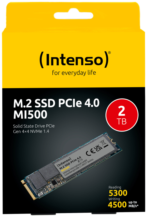 SSD INTENSO 2TB MI500 NVME - detalle