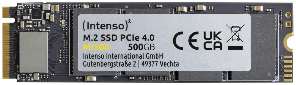 SSD INTENSO 500GB MI500 NVME - detalle