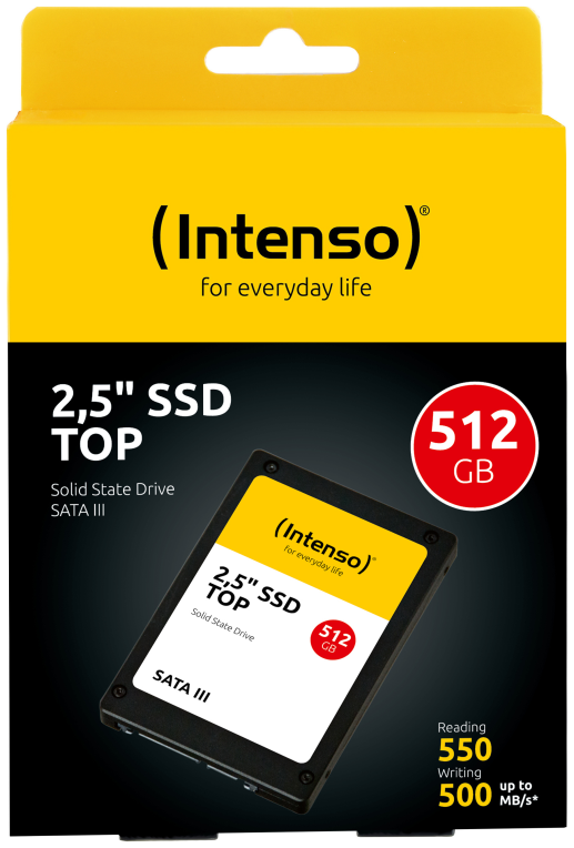 SSD INTENSO 512GB TOP PERFORMANCE SATA3 - detalle