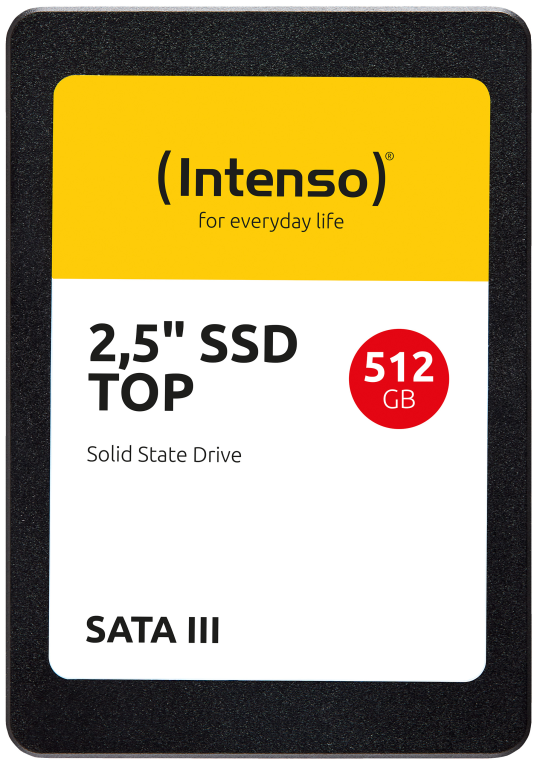 SSD INTENSO 512GB TOP PERFORMANCE SATA3 - detalle