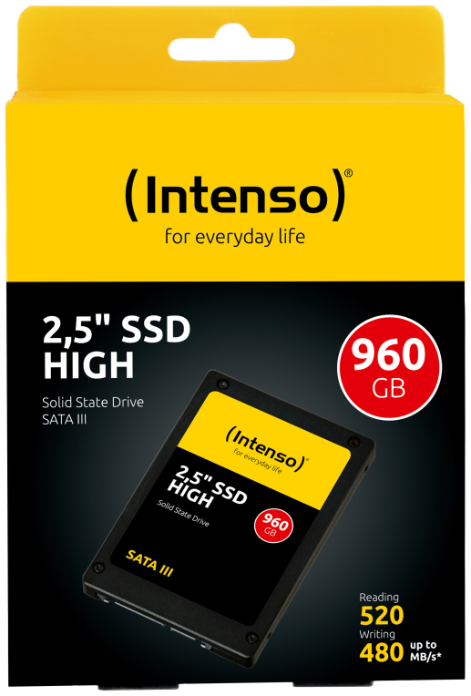 SSD INTENSO 960GB HIGH PERFORMANCE SATA3 - detalle
