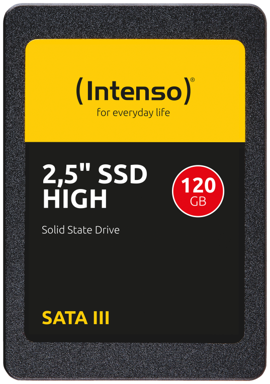 SSD INTENSO HIGH PERFORMANCE 120GB SATA3 TLC - detalle