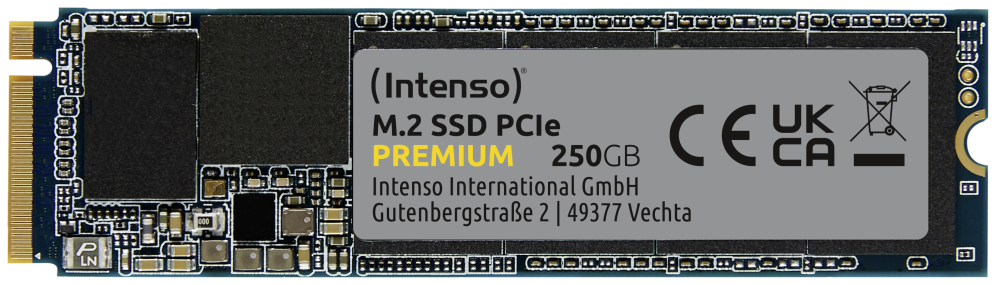 SSD INTENSO PREMIUM 250GB NVMe - detalle