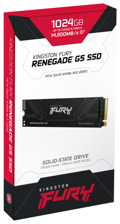 SSD KINGSTON FURY 1TB RENEGADE G5 - detalle