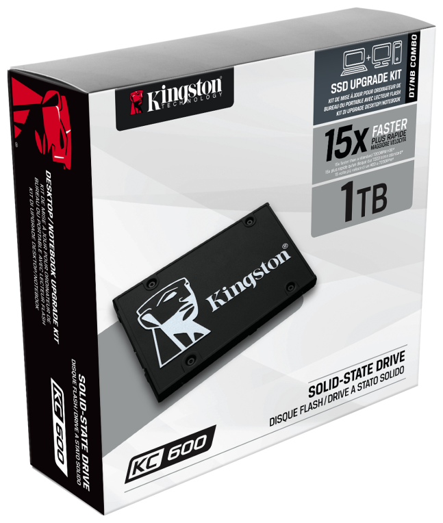 SSD KINGSTON KC600 1TB SATA3 - detalle