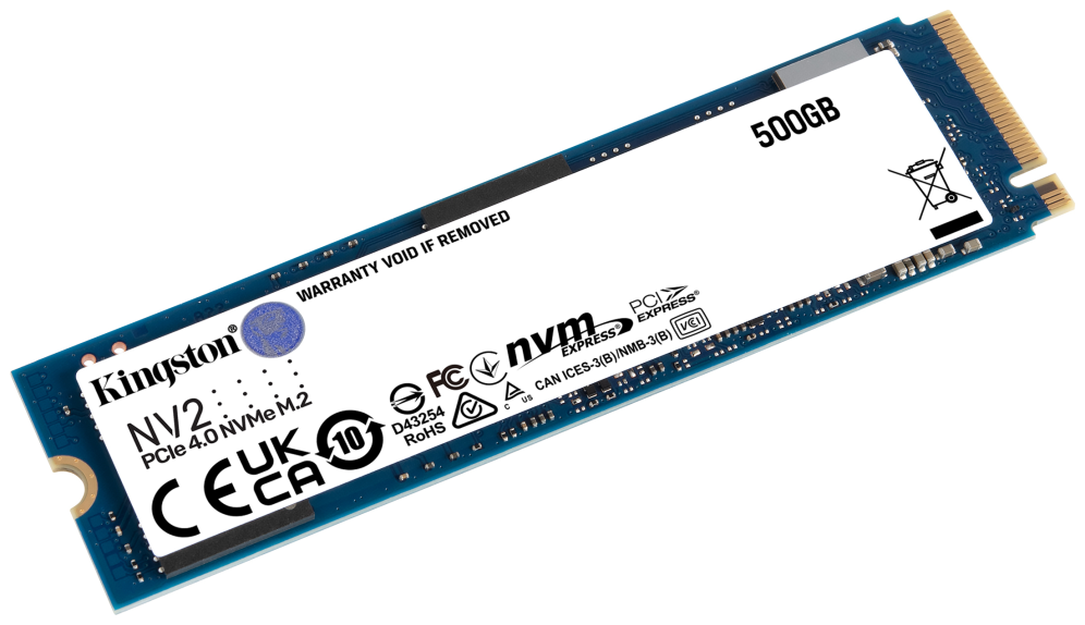 SSD KINGSTON NV2 500GB M2 NVME - detalle