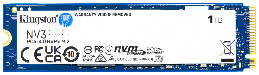 SSD KINGSTON NV3 1TB M2 NVMe - detalle