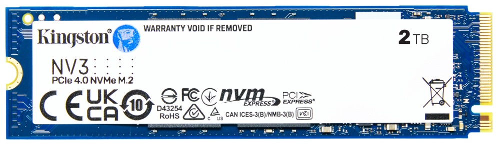 SSD KINGSTON NV3 2TB M2 NVMe - detalle