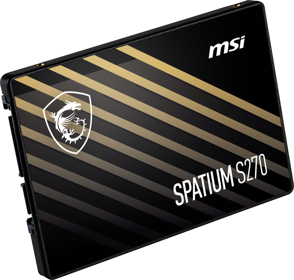 SSD MSI SPATIUM 480GB S270 SATA3 - detalle
