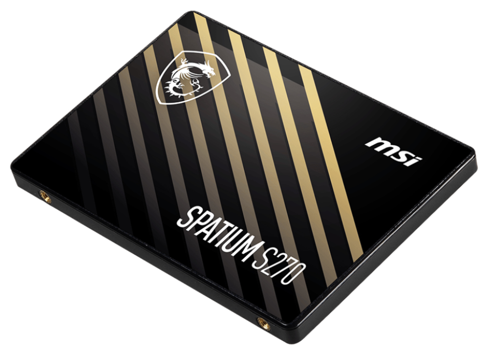 SSD MSI SPATIUM 960GB S270 SATA3 - detalle