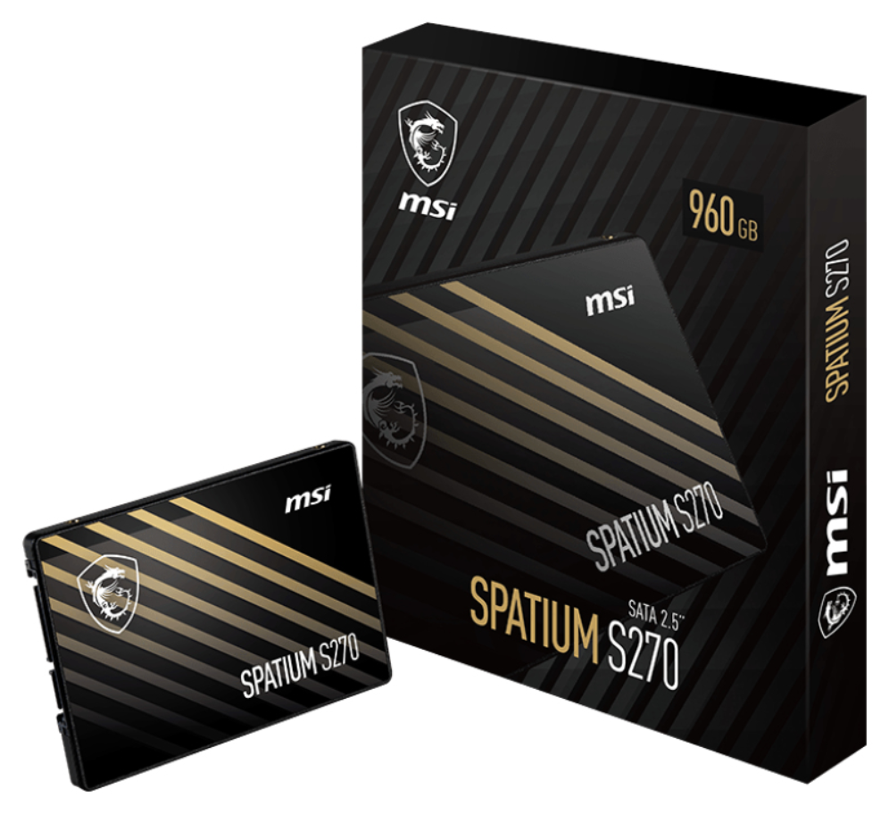 SSD MSI SPATIUM 960GB S270 SATA3