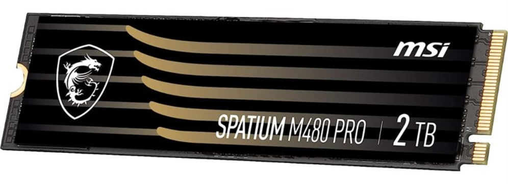 SSD MSI SPATIUM M480 PRO 2TB PCIE4 NVME M2