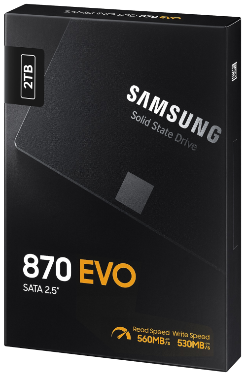 SSD SAMSUNG 870 EVO 2TB SATA3 - detalle