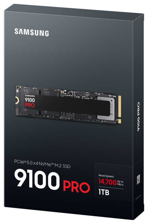 SSD SAMSUNG 9100 PRO 1TB M.2 NVME - detalle