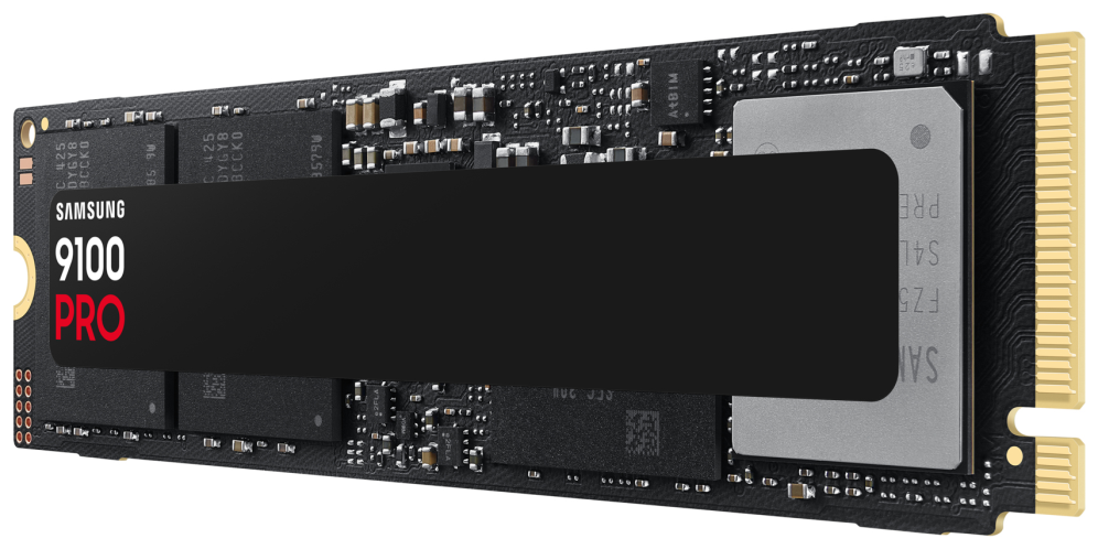 SSD SAMSUNG 9100 PRO 1TB M.2 NVME - detalle