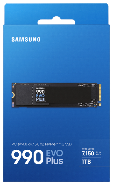 SSD SAMSUNG 990 EVO PLUS 1TB NVME - detalle