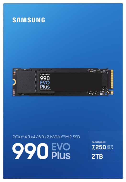 SSD SAMSUNG 990 EVO PLUS 2TB NVME - detalle