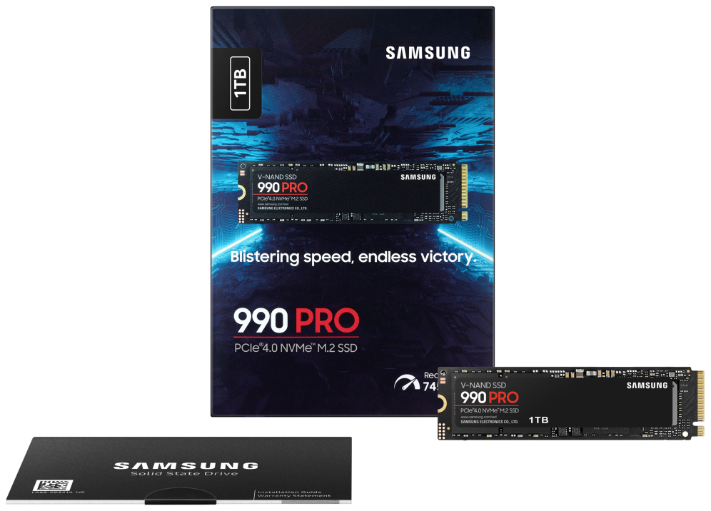SSD SAMSUNG 990 PRO 1TB NVME - detalle