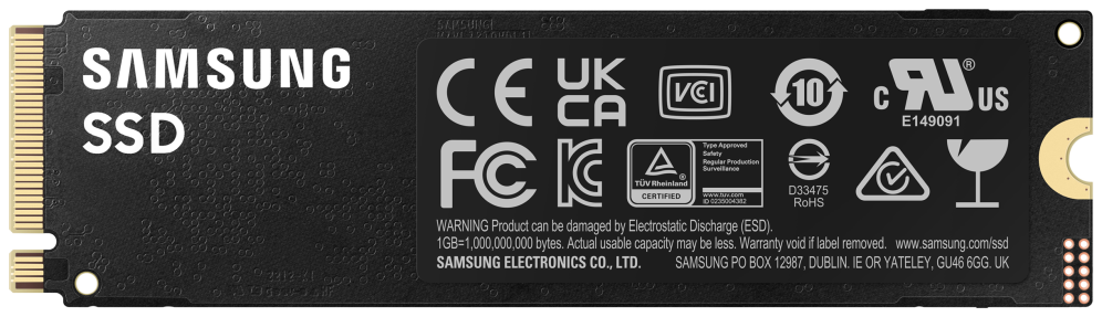 SSD SAMSUNG 990 PRO 1TB NVME - detalle
