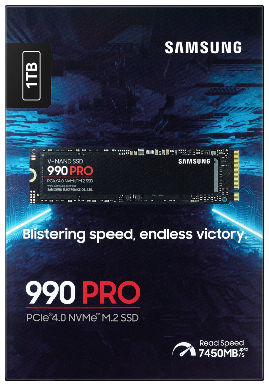 SSD SAMSUNG 990 PRO 1TB NVME - detalle