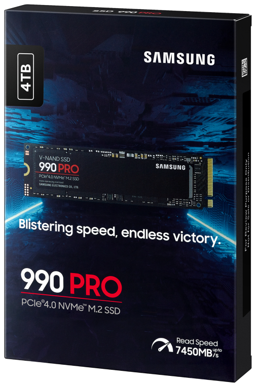 SSD SAMSUNG 990 PRO 4TB NVME - detalle