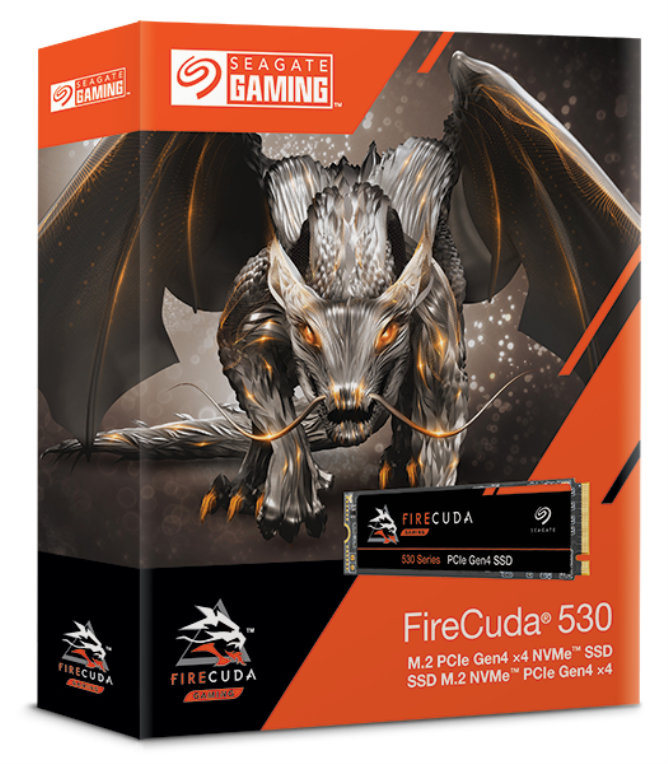 SSD SEAGATE FIRECUDA 530 R 4T 4.0 NVME 3D TLC - detalle