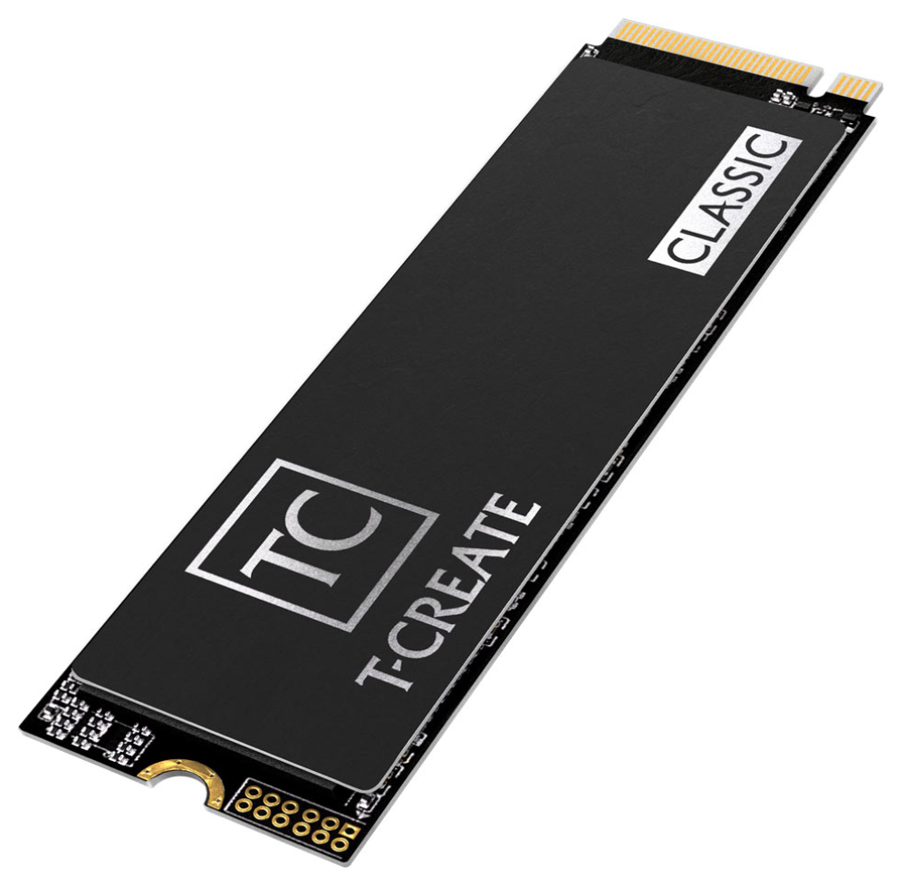 SSD TEAMGROUP T-CREATE CLASSIC M.2 NVMe 2280 PCI-E GEN4X4 C47 4TB - detalle