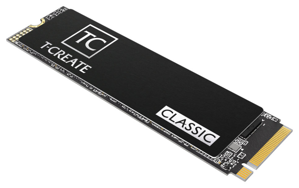 SSD TEAMGROUP T-CREATE CLASSIC M.2 NVMe 2280 PCI-E GEN4X4 C47 4TB - detalle