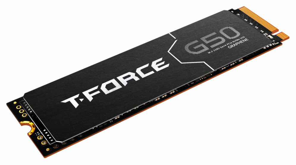 SSD TEAMGROUP T-FORCE GAMING M.2-2280 PCI-E GEN4X4 G50 1TB - detalle