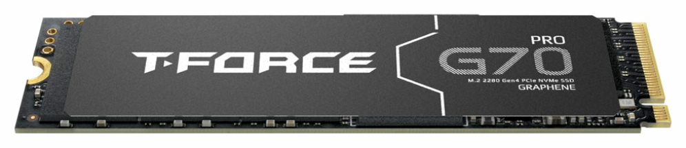 SSD TEAMGROUP T-FORCE GAMING M.2-2280 PCI-E GEN4X4 G70 PRO 1TB - detalle