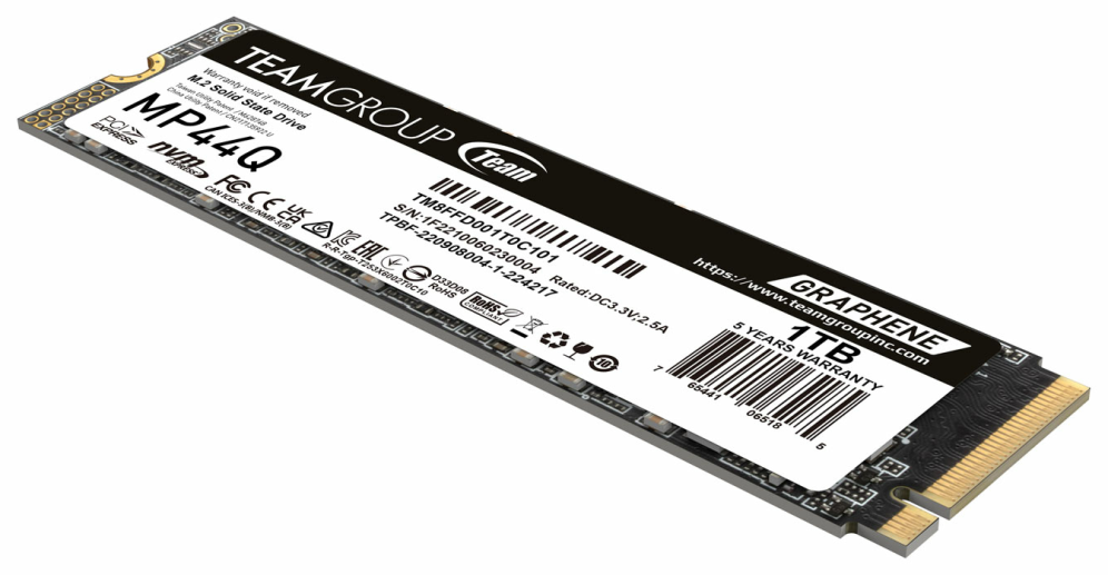 SSD TEAMGROUP TEAM M.2 NVMe 2280 PCI-E MP44Q 2TB - detalle