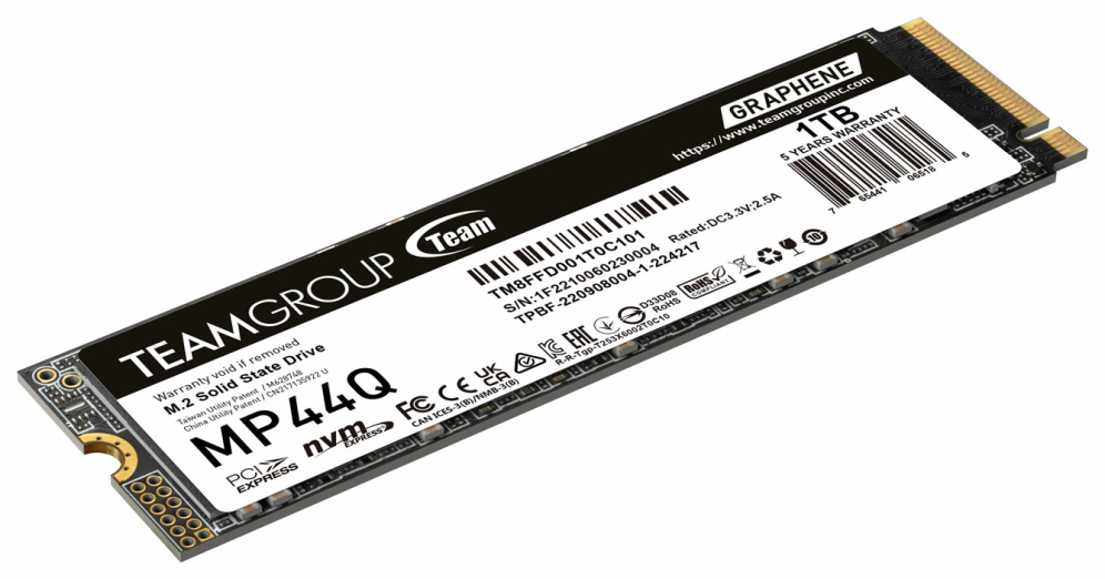 SSD TEAMGROUP TEAM M.2 NVMe 2280 PCI-E MP44Q 4TB - detalle