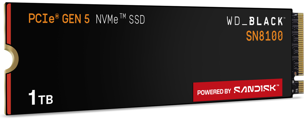SSD WD BLACK SN580 1TB NVME 4.0 - detalle