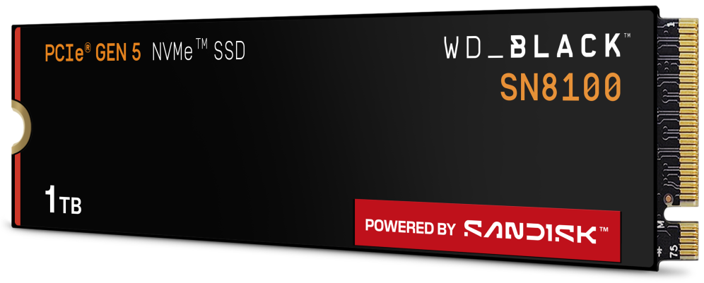 SSD WD BLACK SN580 1TB NVME 4.0 - detalle