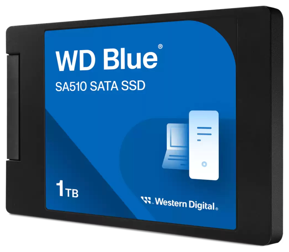 SSD WD BLUE 1TB SA510 2,5" SATA3 - detalle
