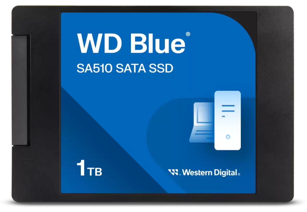 SSD WD BLUE 1TB SA510 2,5" SATA3