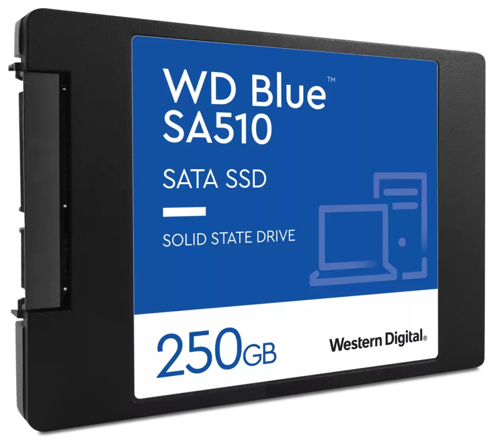 SSD WD BLUE 250GB SA510 SATA3 - detalle