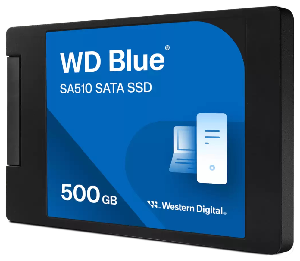 SSD WD BLUE 500GB SA510 SATA3 - detalle