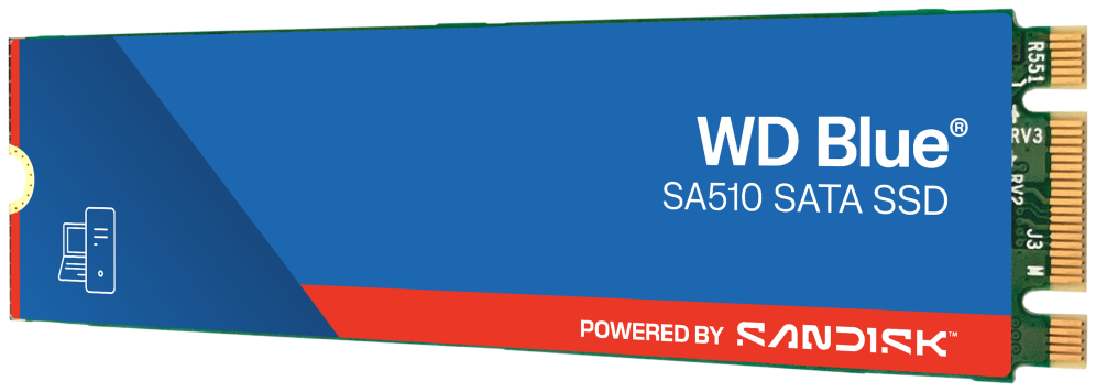 SSD WD BLUE SA510 1TB M2 - detalle