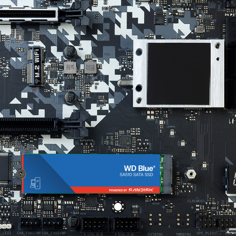 SSD WD BLUE SA510 1TB M2 - detalle