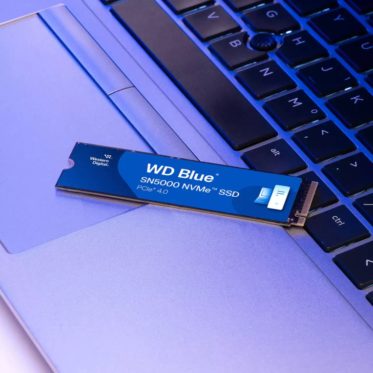 SSD WD BLUE SN5000 500GB NVME PCIE 4 - detalle