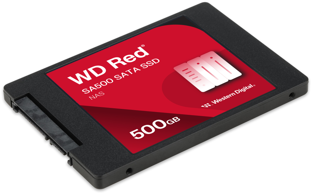 SSD WD RED SA500 500GB SATA3 256MB - detalle
