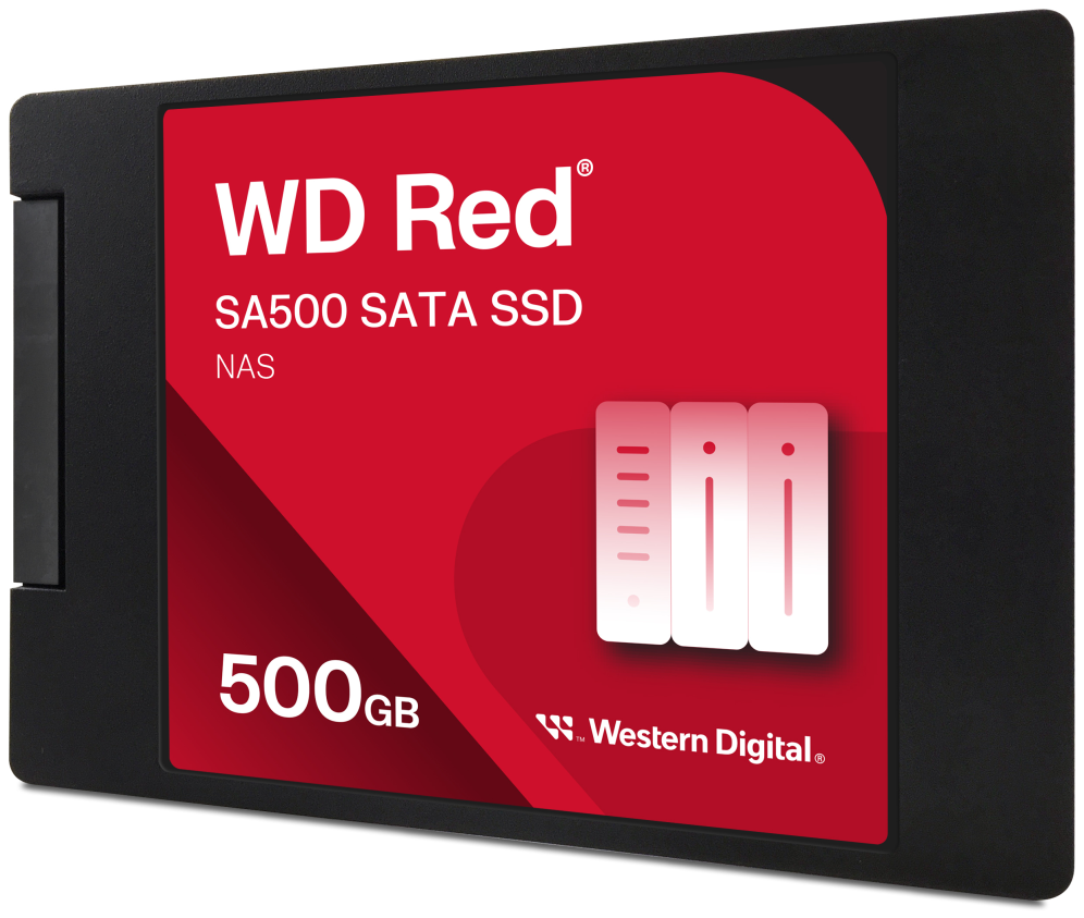 SSD WD RED SA500 500GB SATA3 256MB - detalle