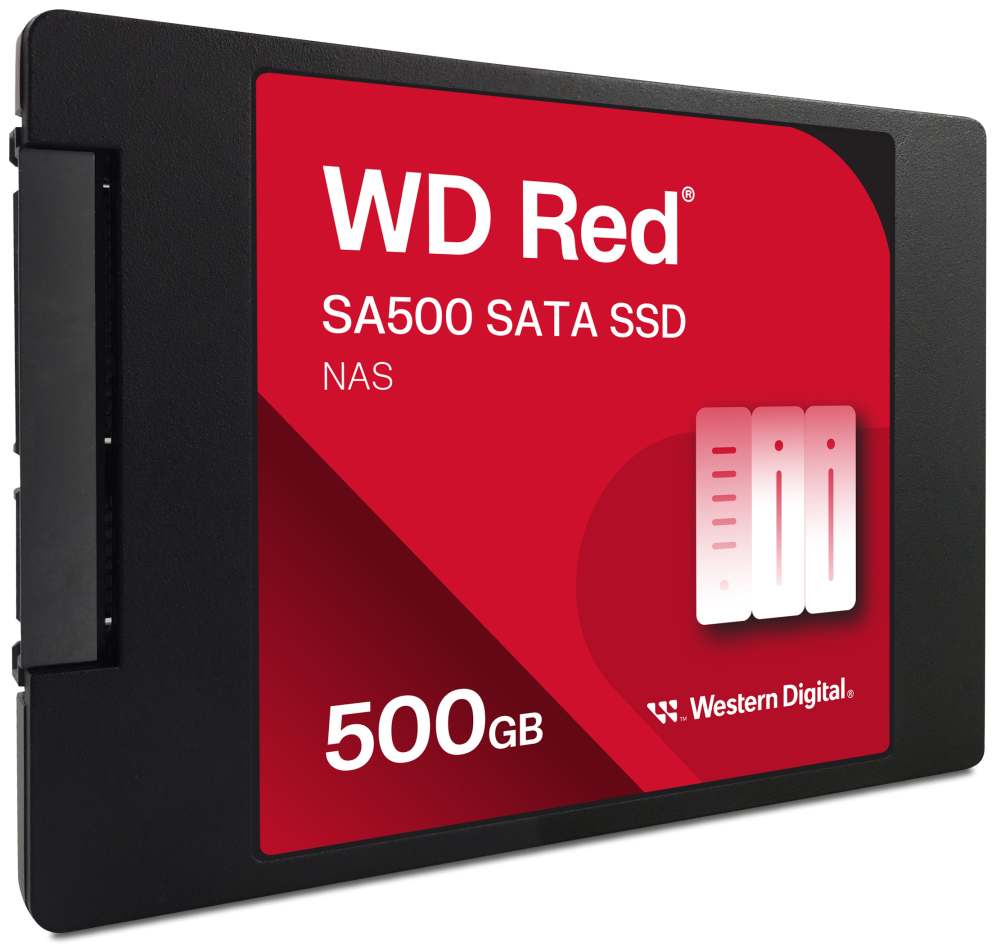 SSD WD RED SA500 500GB SATA3 256MB - detalle