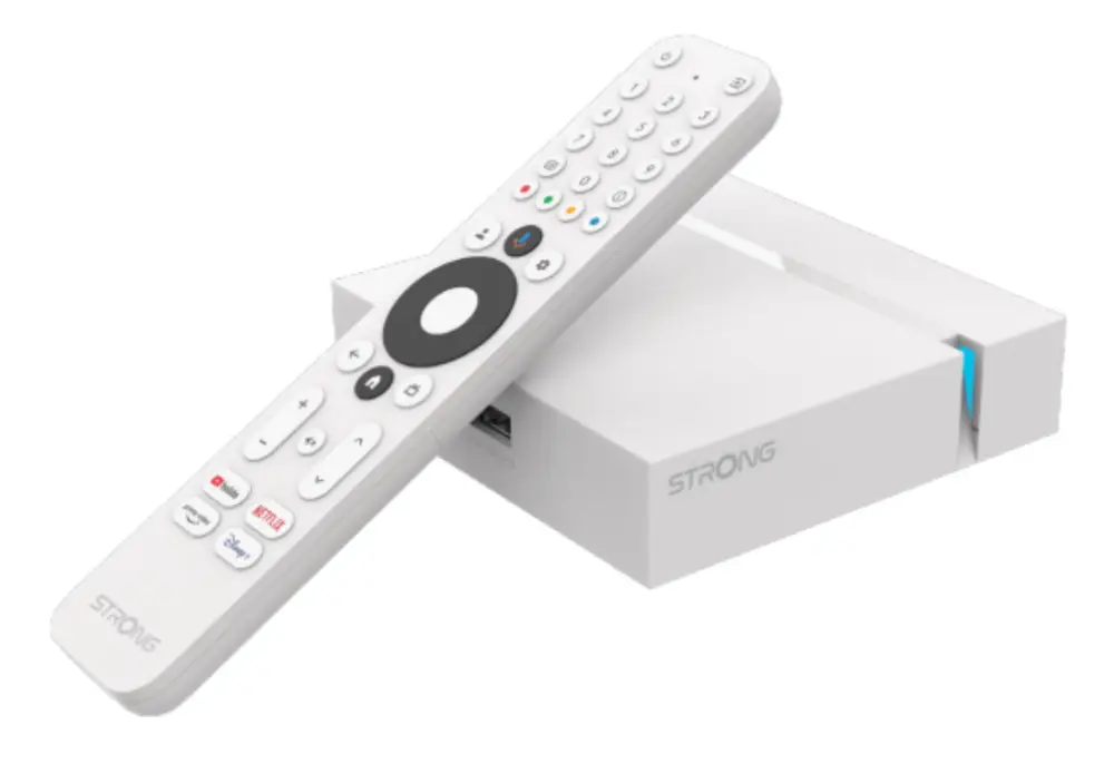 Strong LEAP-S3+V2 convertidor de Smart TV Blanco 4K Ultra HD 16 GB Wifi Ethernet